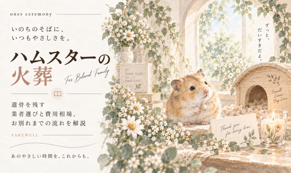 ハムスター 火葬